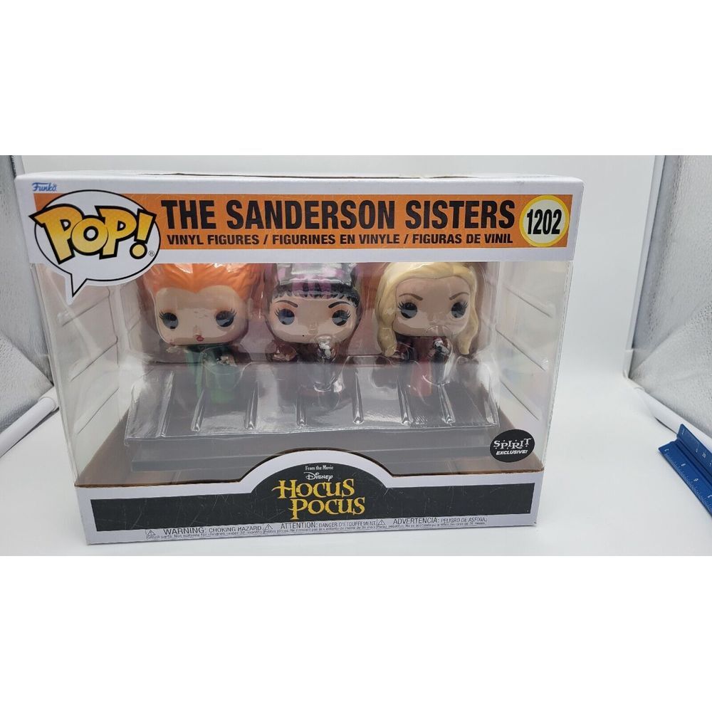 Funko Pop Disney Hocus Pocus The Sanderson Sisters #1202 Spirit Exclusive